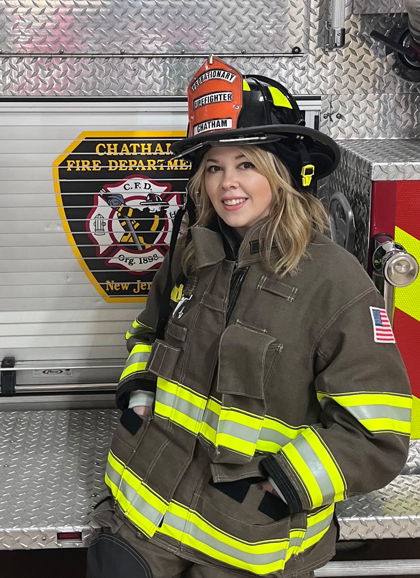 Jenna Tracy and Brett Ulrich Join the Chatham Borough Volunteer Fire Department