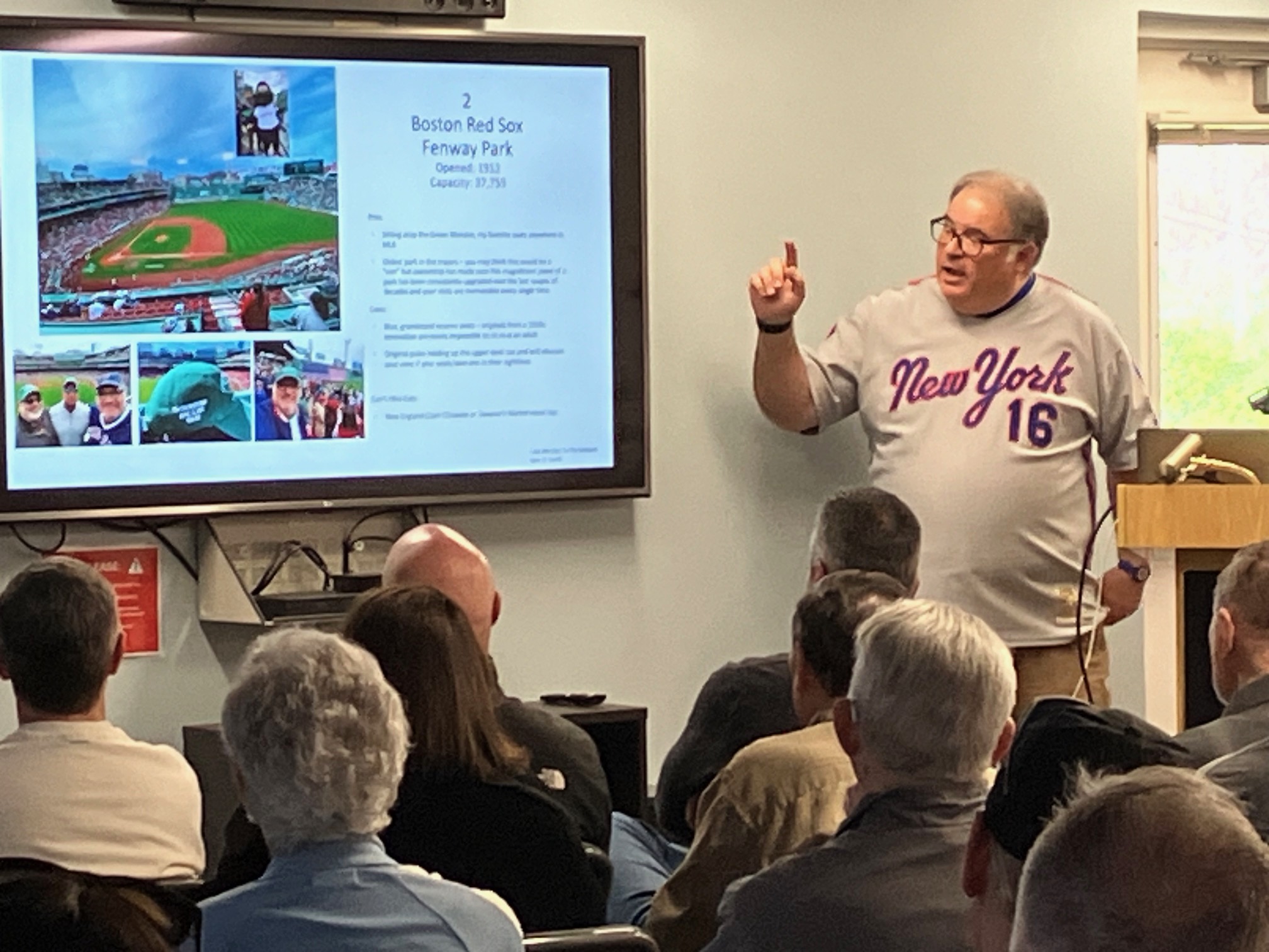 Second Sunday Presentation Takes Attendees Out to the Ballpark
