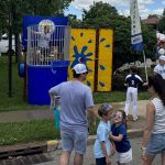 Committee-Member-Marty-McHugh-alongside-Lafayette-School-Officer-Charlie-Ribaudo-after-getting-dunked-numerous-times