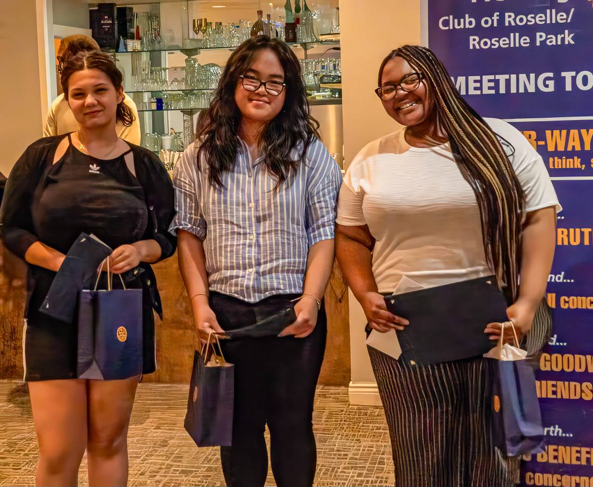 Rotary Club of Roselle-Roselle Park Awards Annual Scholarships