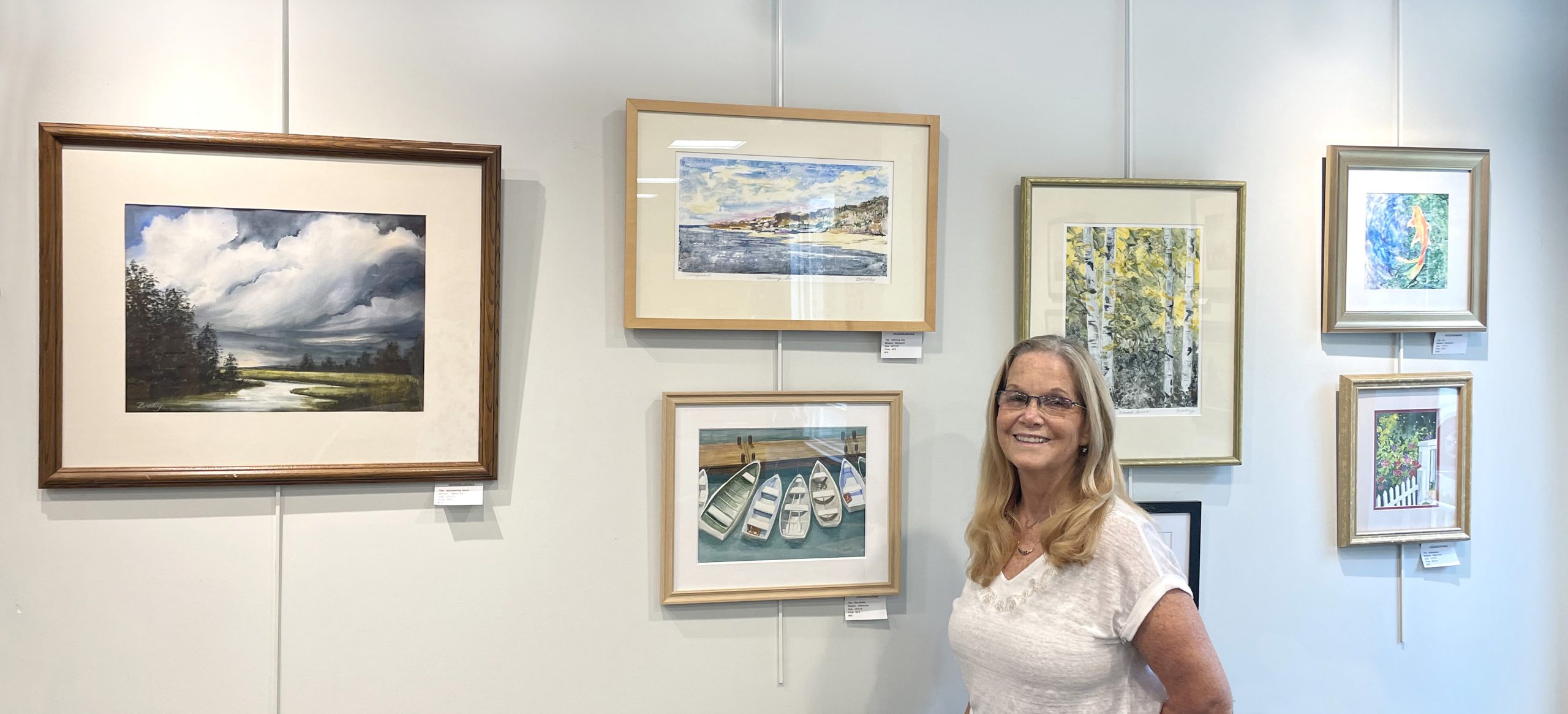 Paintings by Joyce Bradley Luzzi on Display at the Library